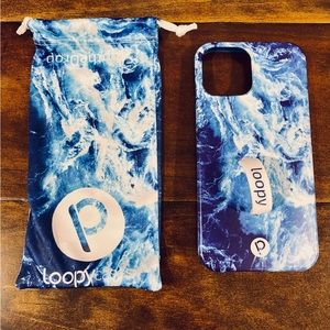 Loopy Blue Ocean iPhone 12 Pro Max Case